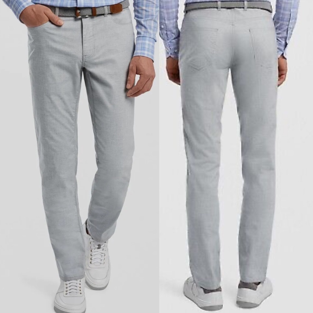 Peter Millar Crown Perfect Poplin Five-Pocket Comfort Pant size 38